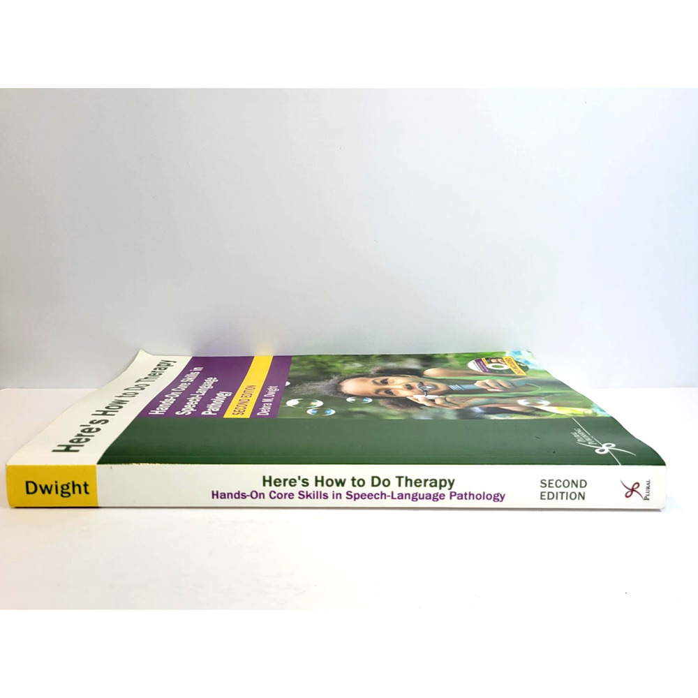 Here's How To Do Therapy 2nd Edition Dwight SLP Textbook DVD Plural Publishing - Picture 9 of 16